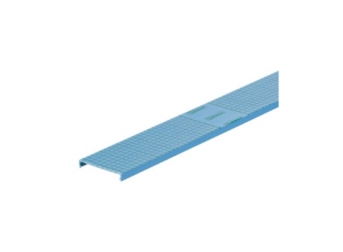 Product image for Panduit C1.5IB6 Wiring Duct Flush Cover, PVC, 1.5"W X 6ft, Intrinsic Blue