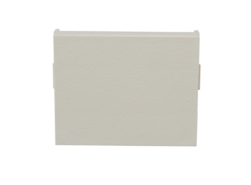 Panduit CHB2IW-X 1/2 Off White Blank Insert Product image for Panduit CHB2IW-X 1/2 Off White Blank Insert