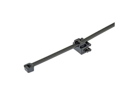 Product image for Panduit CMSA12-2S-D300 CMSA12-2S-D300 EdgeClip/Tie(side), Black, High Heat/UV PA6.6, .028-.118"