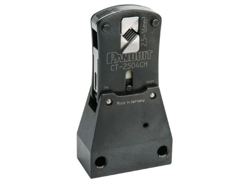 Product image for Panduit CT-2504CH Crimp Head, Black Finish