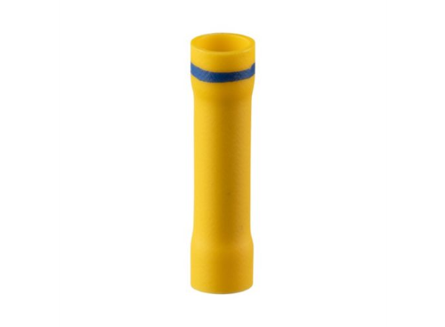 Panduit ESV10-ESV14-Q Step-Down Butt Splice, Yellow, Vinyl, 12-10/16-14 AWG Product image for Panduit ESV10-ESV14-Q Step-Down Butt Splice, Yellow, Vinyl, 12-10/16-14 AWG