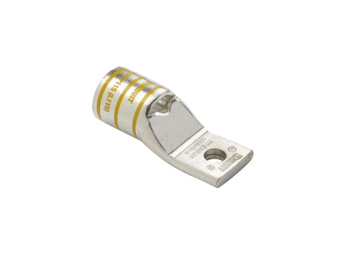 Product image for Panduit LCAXN350-38-6 Pan-Lug™ Copper 1 Hole Straight Tongue Compression Lug
