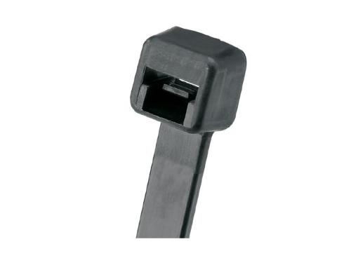 Product image for Panduit PLT2S-M0 Cable Tie, 7.4"L (188mm), Standard, Weather Resistant, Black