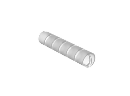 Product image for Panduit T38F-C .38 Inch 9.7 mm x 100 Foot Polyethylene Spiral Wrap