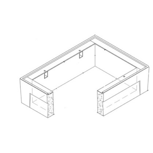 Product image for CARSON 1000320 B3048X12 REIN CONC EXT H20
